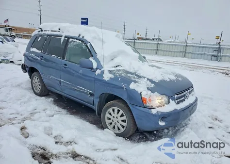 2006 Toyota Highlander Limited из США, поврежденный, VIN JTEEP21A760142953